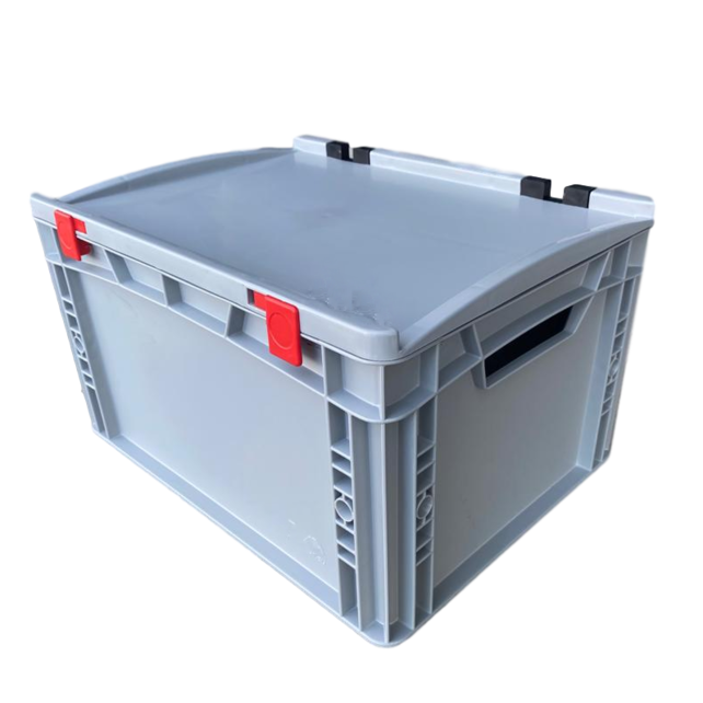 Eurokrat Universeel 40x30x23,5 cm met deksel Eurobox Plastic container