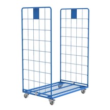 Maxi Stalen Rolcontainer 2 heks met poedercoating demonteerbaar (H) 1800 mm