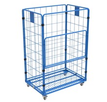 Maxi Stahl Rollcontainer 4 Seitenwände mit poedercoating insteekhekken (H) 1800 mm