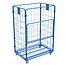 SalesBridges Maxi Stahl Rollcontainer 4 Seitenwände mit poedercoating insteekhekken (H) 1800 mm