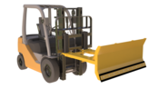Snowplow Snowplough for Forklift Snowplow Snowplough for Forklift