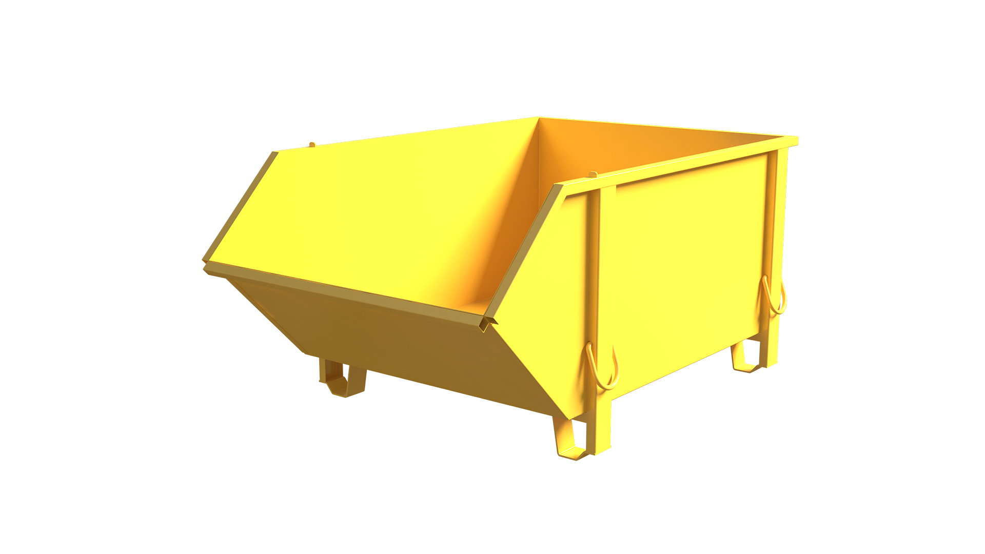 Construction container Debris Container Waste container 1000L 1500 kg