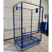 Maxi Stahl Rollcontainer 4 Seitenwände mit poedercoating insteekhekken (H) 1800 mm