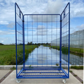 Maxi Steel Roll Container with 3 sides with powdercoating demountable (H) 1800 mm