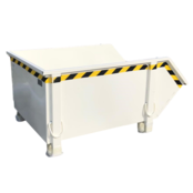 Bouwcontainer Puincontainer Wit Bouwafval Afvalcontainer Bouw 1000L 1500 kg - Copy