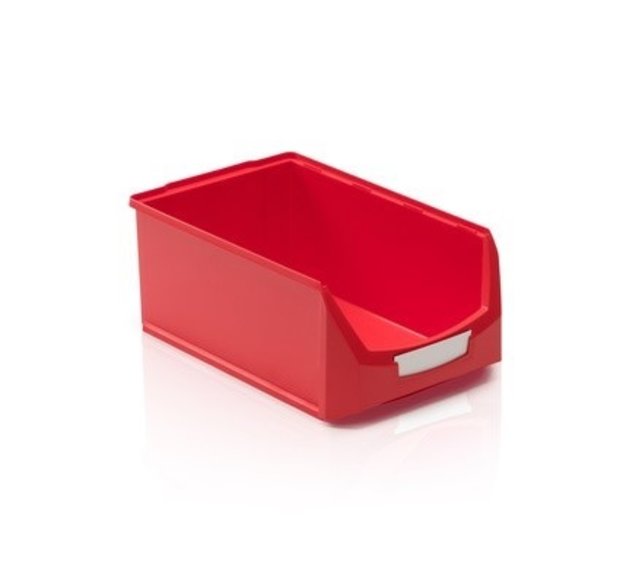 Bac à bec en plastique pour magasin PP B  23x15x12.cm Noir