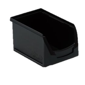 Magazijnbak Kunststof B PP 23x15x12.5cm Zwart