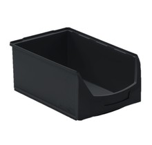 Bac à bec en plastique pour magasin PP A  51x31x20cm Noir