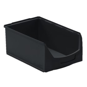 Magazijnbak Kunststof D PP 51x31x20cm  Zwart