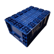 R-KLT Bac de rangement Bleu Fond de grille renforcé