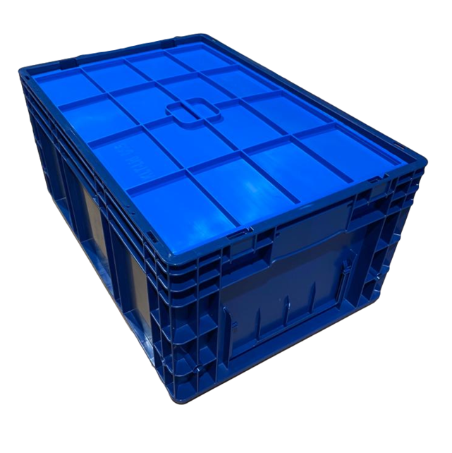 R-KLT Stapelbak 60x40x28 Eurobox KLT Bakken met Verstevigde Rasterbodem