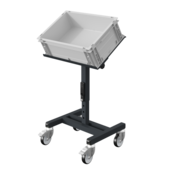 Workshop Trolley SRI Adjustable storage trolley for plastic crates