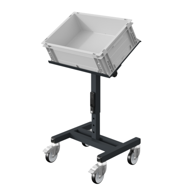 Workshop Trolley Adjustable storage trolley for Euro container