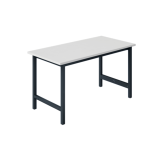 SalesBridges Table de travail Ergonomique modèle SI gris anthracite 1500 kg  heavy duty