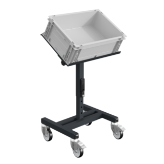 Workshop Trolley Adjustable storage trolley for Euro container