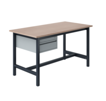 Ergonomische werktafel PTH-model 500 kg Antraciet