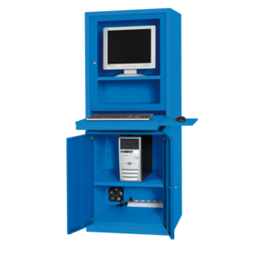 Computerkast AIC500 Industrieel blauw