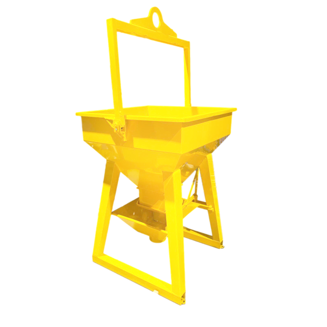 Betonstortkubel Betonbak voor Kraan Handmatig Cement Silo