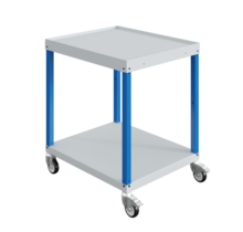Magazinwagen CAR mit 2 of 3 Fachboden roltafel