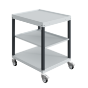 Magazijnwagen CAR met 2 of 3 legplank roltafel