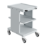 SalesBridges Worktrolley Warehouse Trolley SV with 2 or 3 levels Light Grey