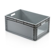 Plastic Kratten  60x40x27 cm met grijpopening Eurobox  container Stapelbak
