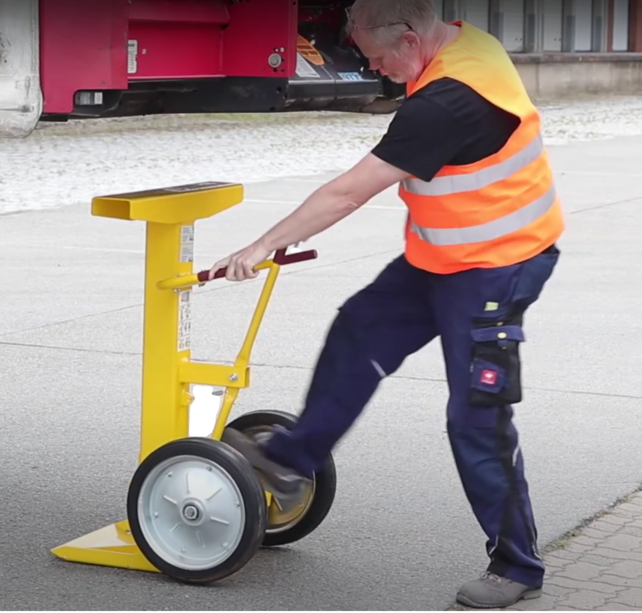 Laadbrug für trailers vrachtwagen laadsteun 1025 mm tot 1344 mm