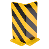 Sabot de protection 5mm acier L-profile pour rayonnage H40cm