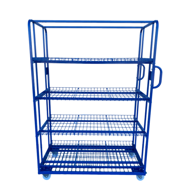 Order Picking Rollcontainer 130x65x190cm e-commerce container trolley