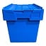 SalesBridges ALC krat 60x40x44 cm Eurobox ALC Bakken blauw met deksel