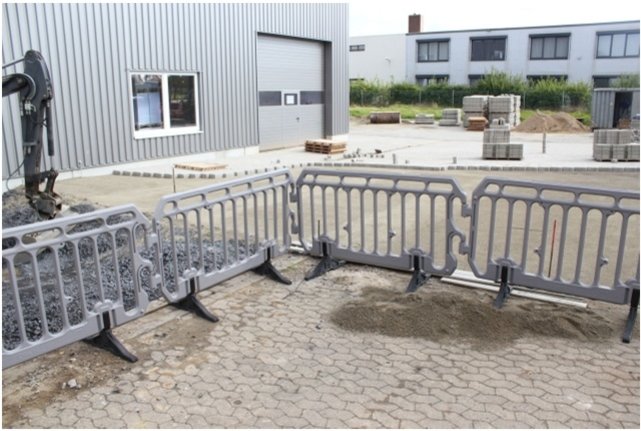 Dranghekken Kunststoff HDPE 2000 x 1100 mm Licht