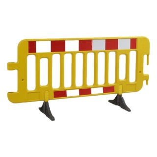 Barrière 2000 x 1000 mm Blanc Jaune