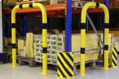 Hoop Protection Guard  from Steel Yellow/black Hoop Protection Guard  from Steel Yellow/black