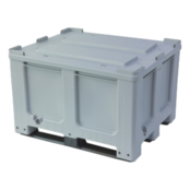 Caisse en plastique grand volume 3 traîneaux