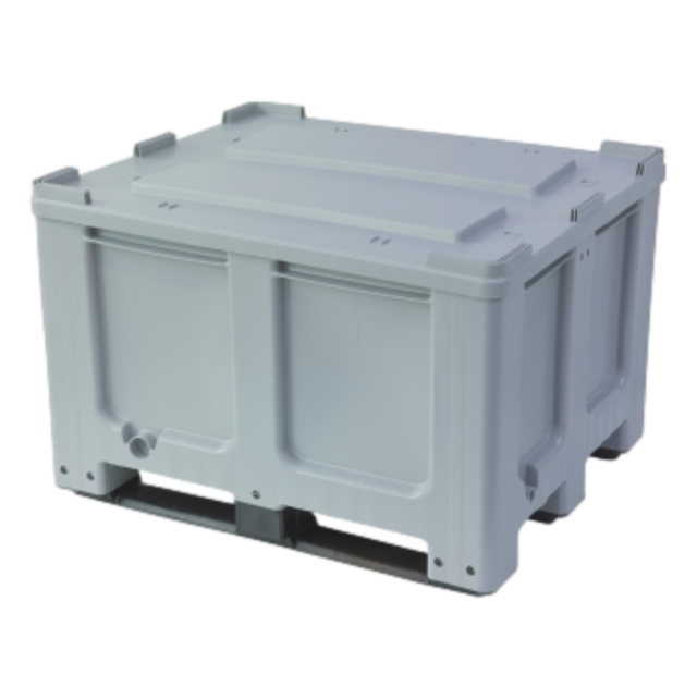 Big box plastic with closed walls 3 sledes