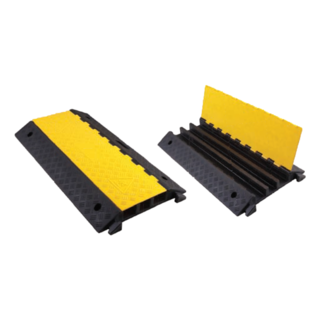 Cable Bridge with Cover  3 tunnels Ø 50 mm cable protection