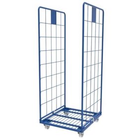 Roll-conteneur 2 côtés démontable 1800 mm – Acier – 550 kg – RAL5010