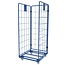 SalesBridges Rollcontainer 3 Seitenwände demonteerbaar 790x700x1800mm poedercoating blau