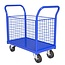 SalesBridges Trolley with 4 Mesh walls trolley 500kg 120x60