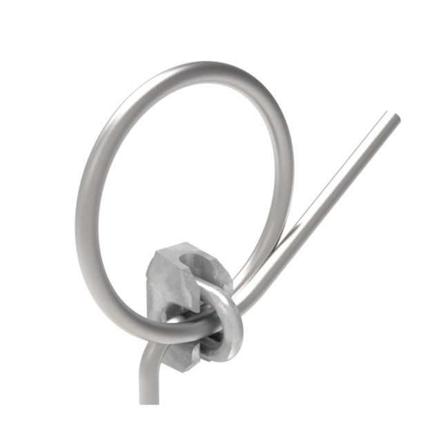 Suspended Height Restrictor safety and marking for parking 1000 mm from polyethylene