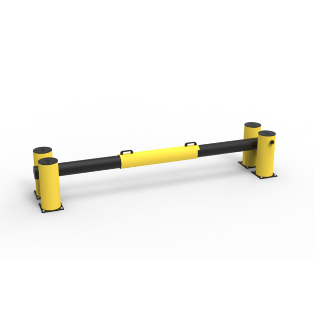 Barrière de quai de chargement réglable en longueur 2300 - 3300 mm