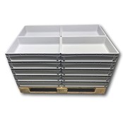 EURO crate 60x40x17 closed handle