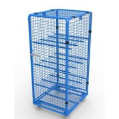 Anti Theft Roll Container Security Container  Powder coating