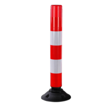 Flexibele paal rot/weiß Höhe 750mm 360°