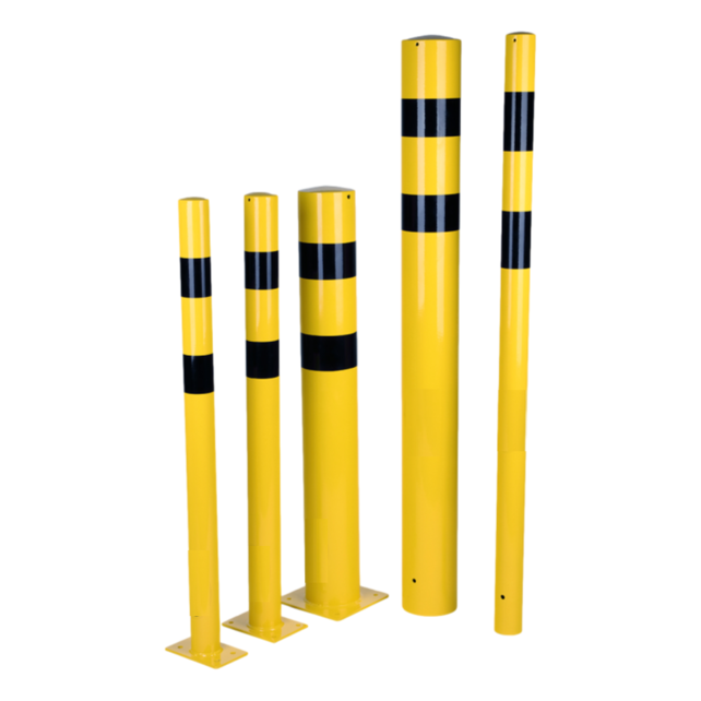 Aanrijdbescherming slagvast staal Bolder ø 89mm (H)1200 mm Aanrijdbescherming slagvast staal Bolder ø 89mm (H)1200 mm