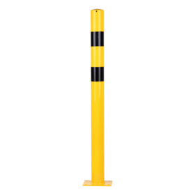 Protection contre chocs bollard em acier ø 89mm (H) 1200 mm