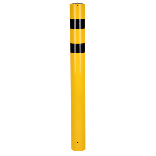 Impact protection steel Bollard ø 159mm  (H) 1200 mm  for setting in concrete Impact protection steel Bollard ø 159mm  (H) 1200 mm  for setting in concrete