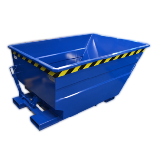Kippbehälter SBTCUC 500L Kippbak für Gabelstapler – 1300 kg – 1648 x 812 x 727 mm – RAL5010