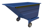 Chip Container 250L with wheels Tipper Container CW-model Chip Container 250L with wheels Tipper Container CW-model