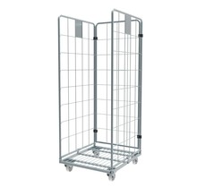 Rollcontainer 3 Seitenwände demonteerbaar 1830 mm verzinkt